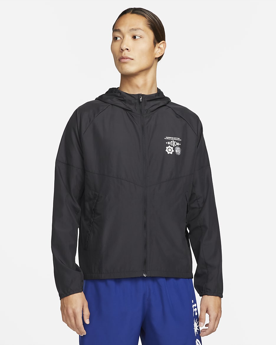 Nike gx essential running jacket mens best sale